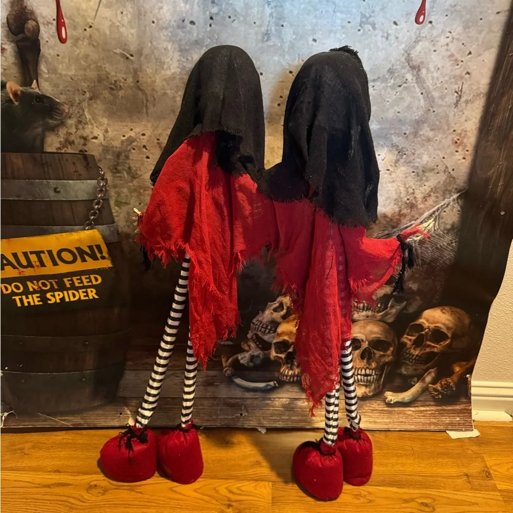Halloween‎ Creepy Twin Dolls Prop